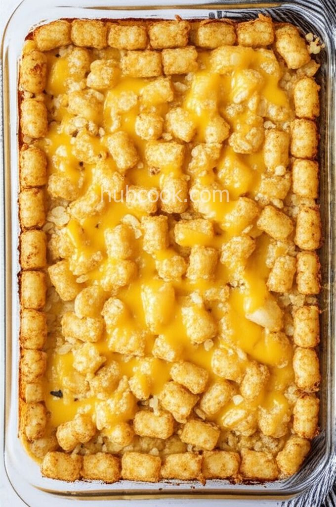 Yummy Tater Tot Casserole