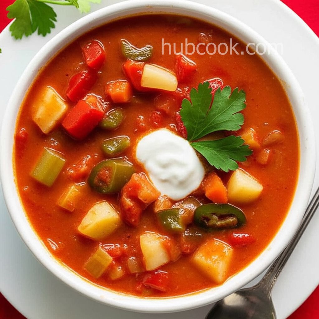 Zesty Manhattan Clam Chowder
