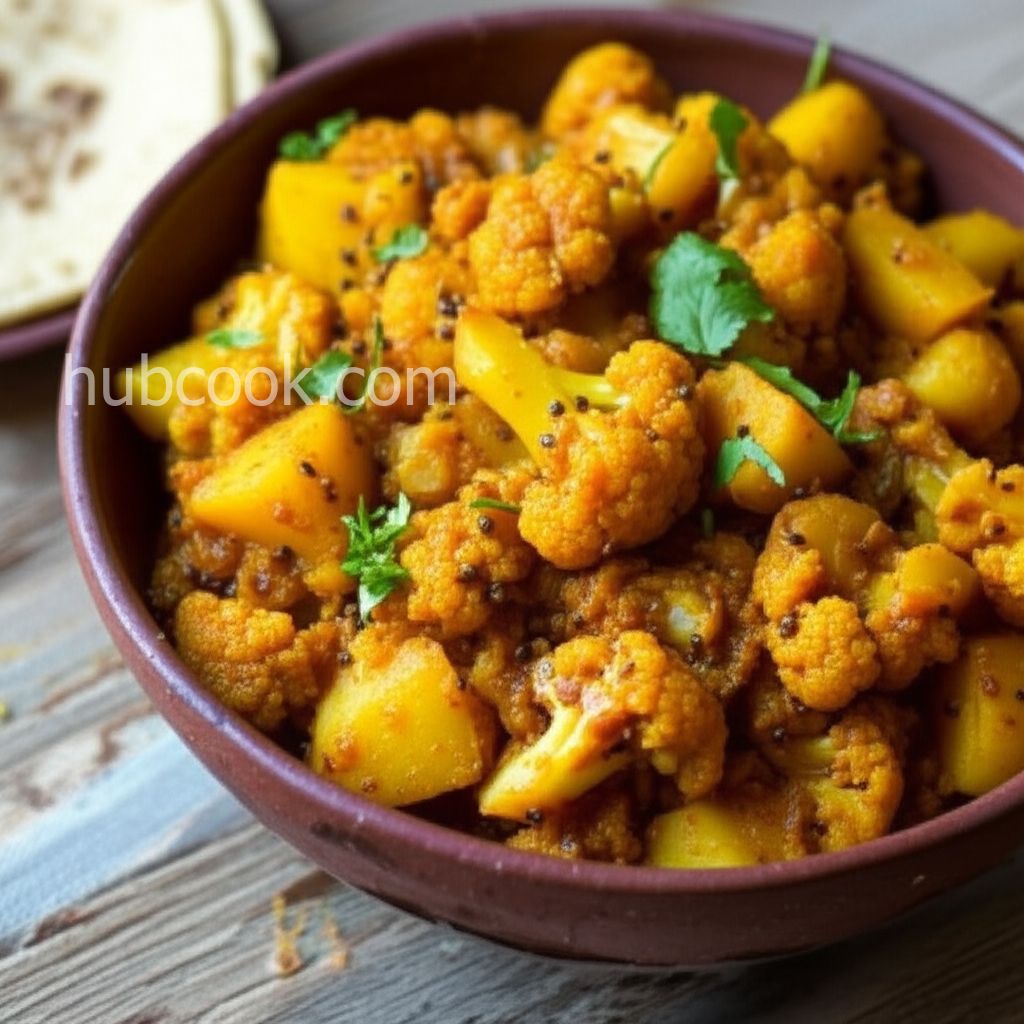 Aloo Gobi Masala (Cauliflower and Potato Curry)