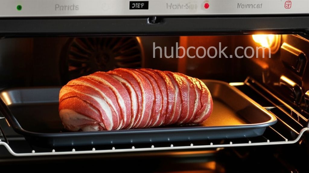 Bacon Wrapped Stuffed Pork Tenderloin