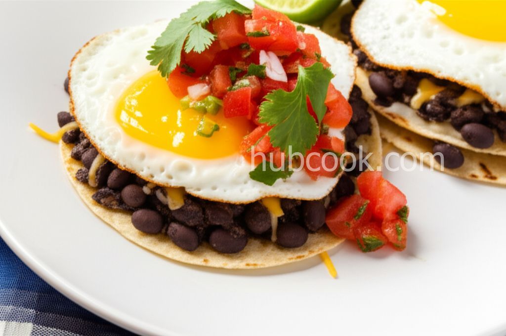 Black Bean Huevos Rancheros