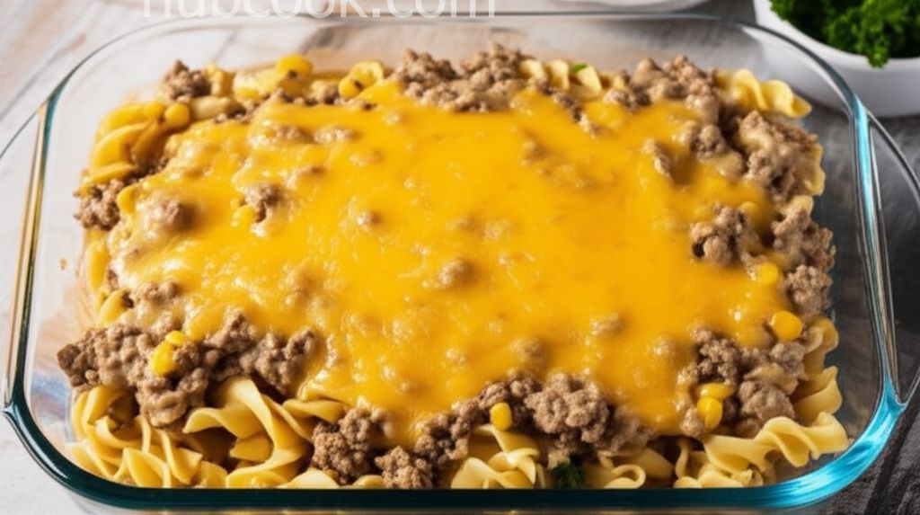 Creamy Ground Beef and Noodles