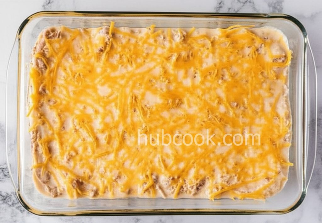 Easy Baked Chicken, Rice, and Broccoli Casserole