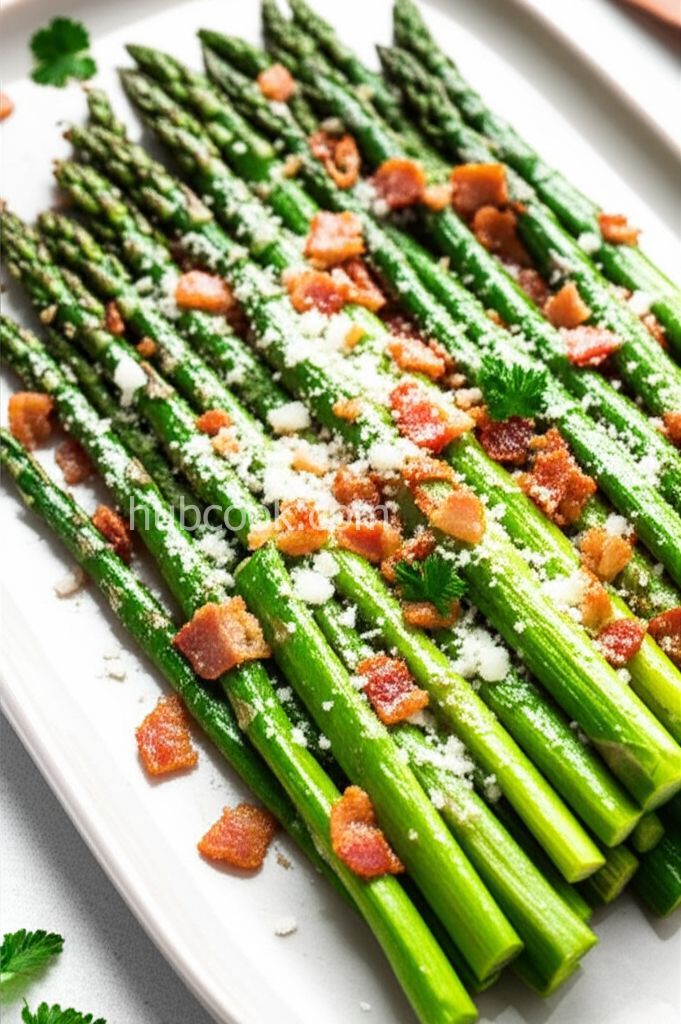 Fried Asparagus with Bacon