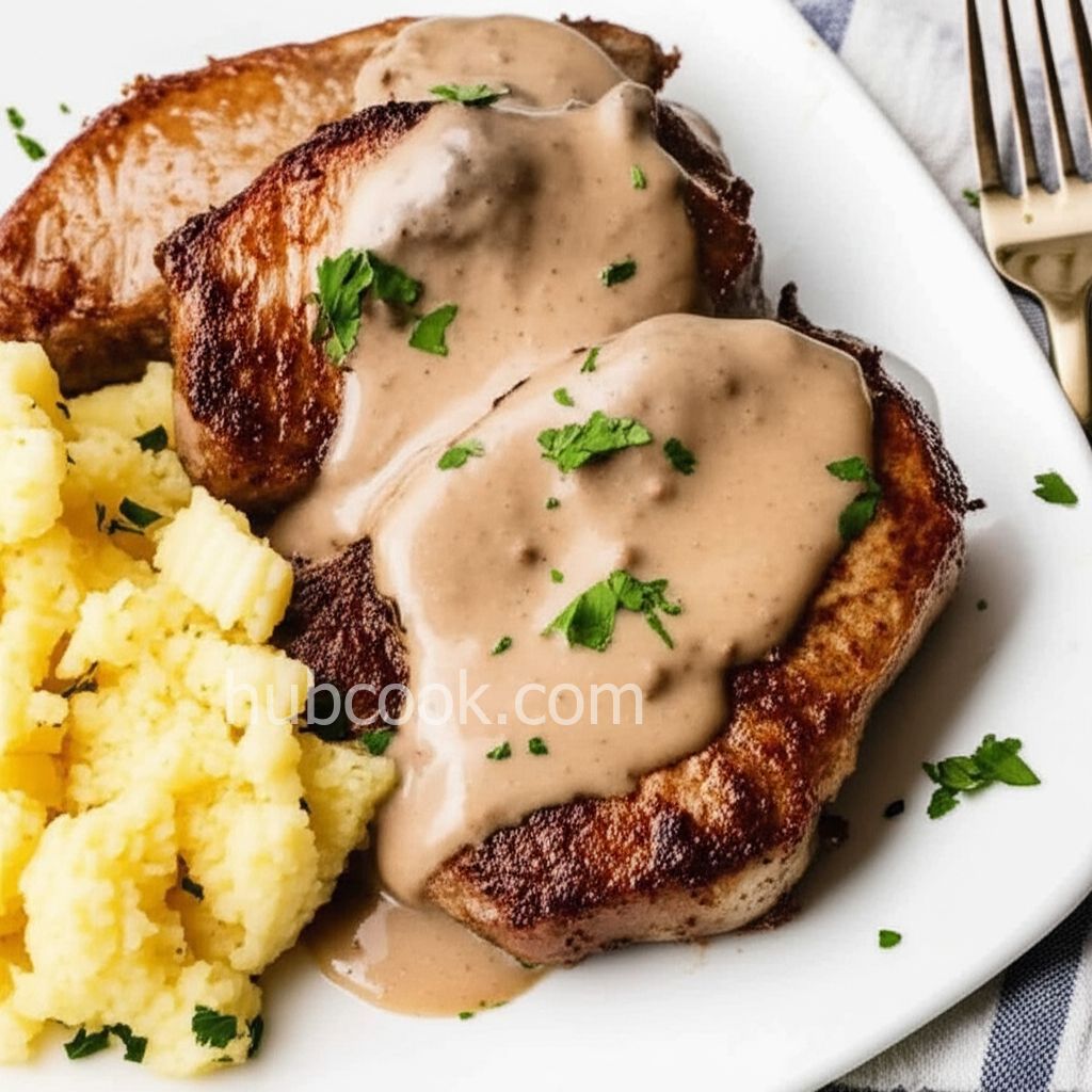 Gravy Baked Pork Chops