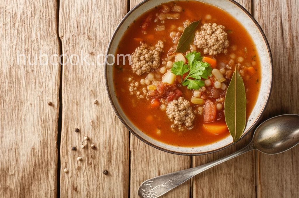 Hearty Hamburger Soup