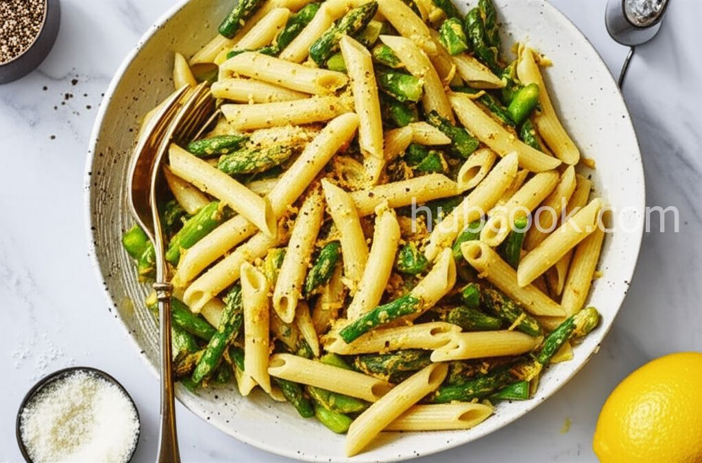 Lemon Asparagus Pasta