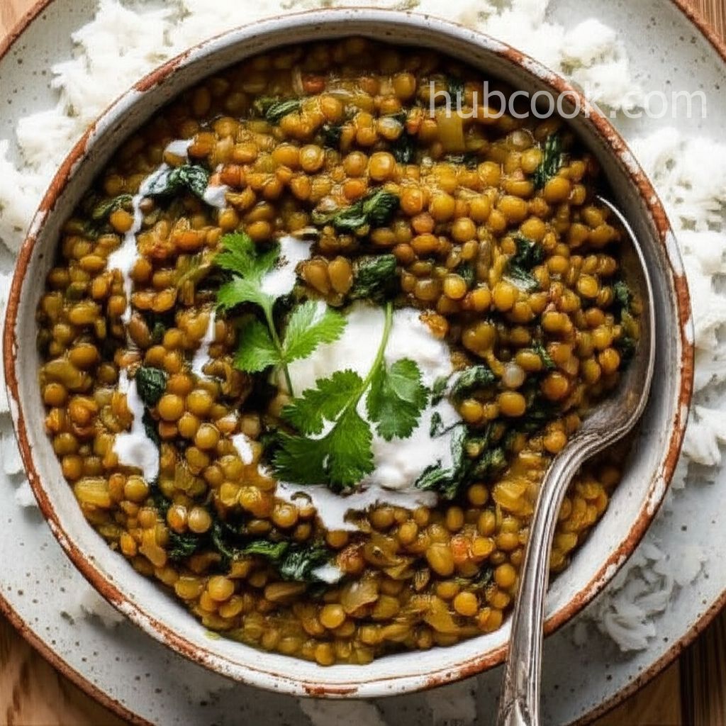 Lentils And Spinach