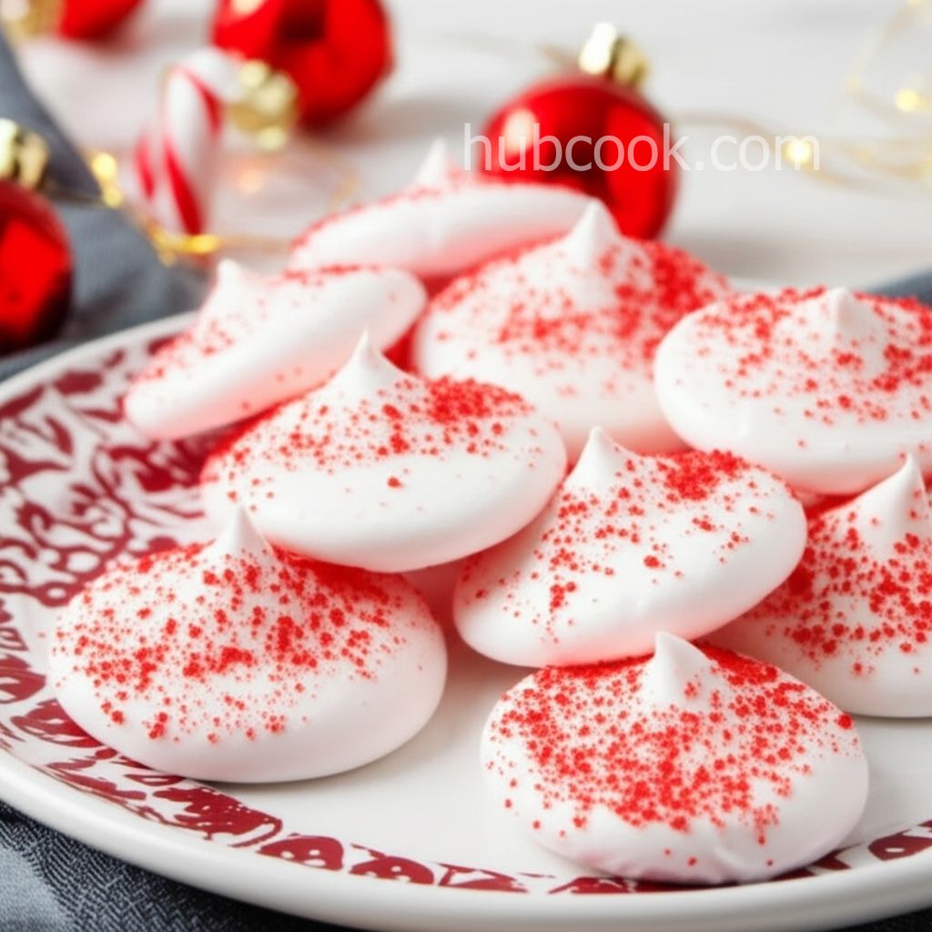 Peppermint Meringues