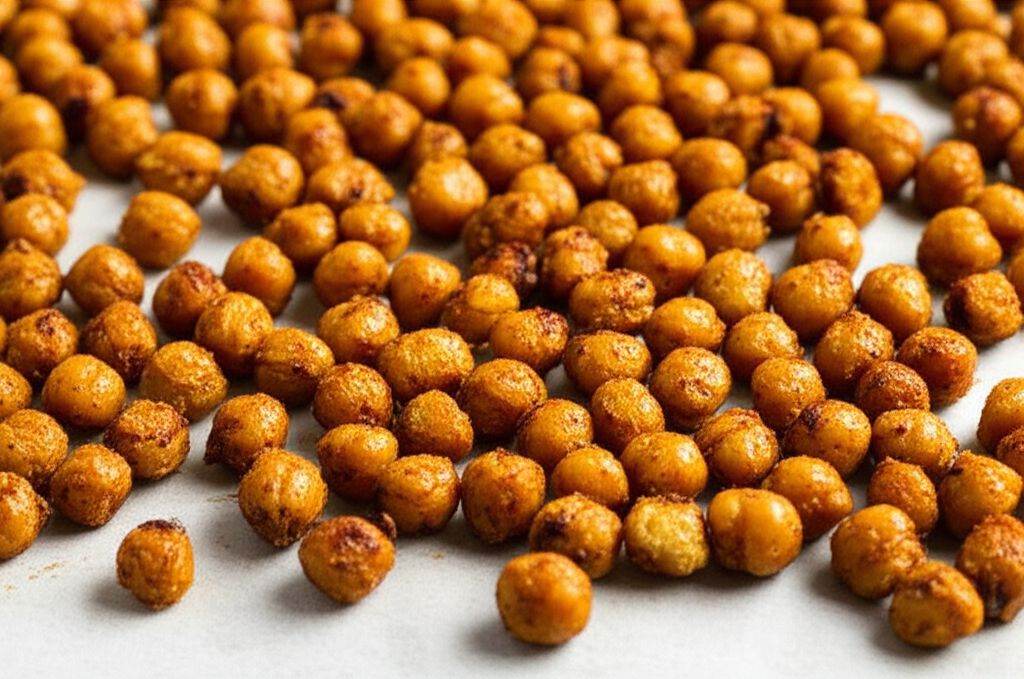 Perfectly Dry Roasted Chickpeas