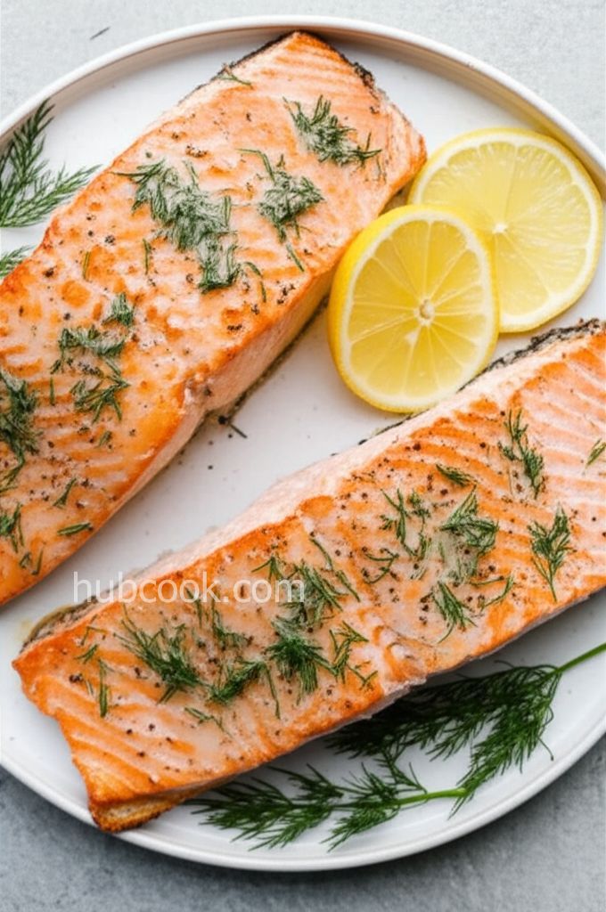 Salmon with Lemon and Dill