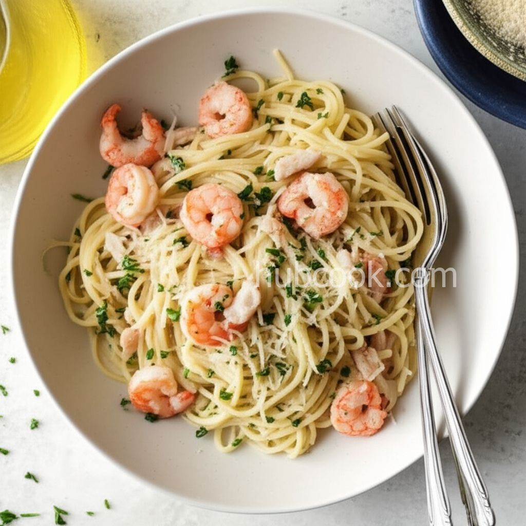 Scrumptious Seafood Linguine