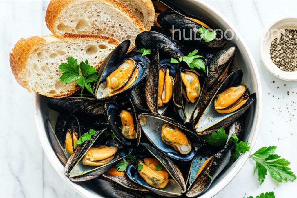 Steamed Mussels II