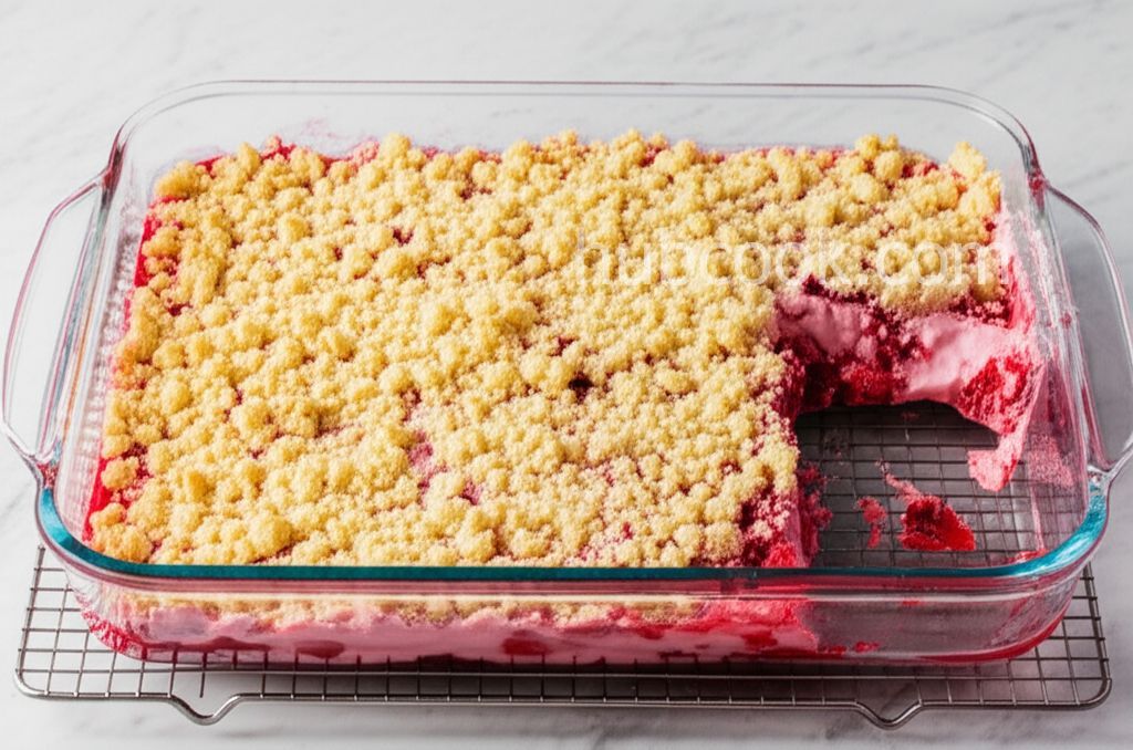 Strawberry Dump Cake