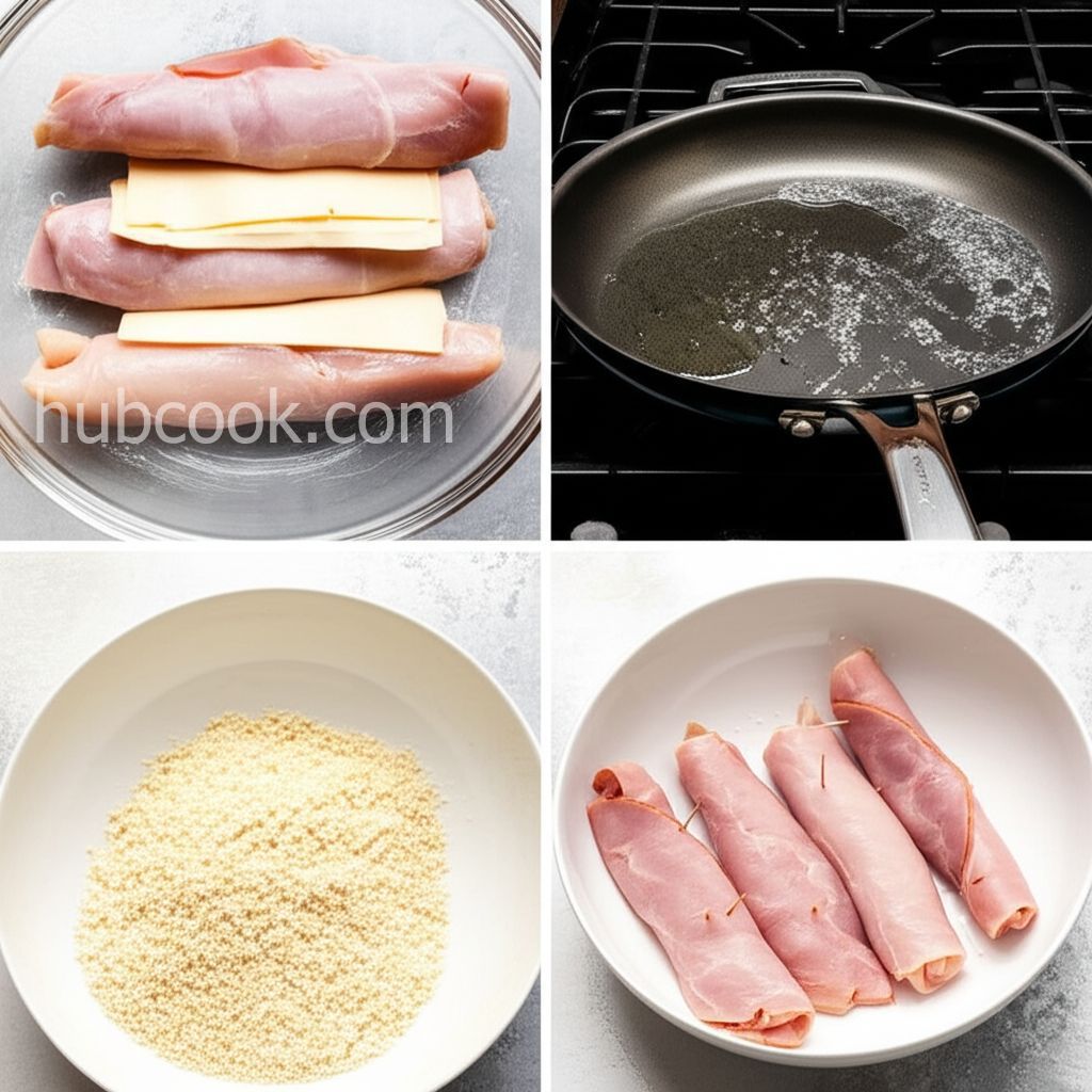 Weeknight Chicken Cordon Bleu