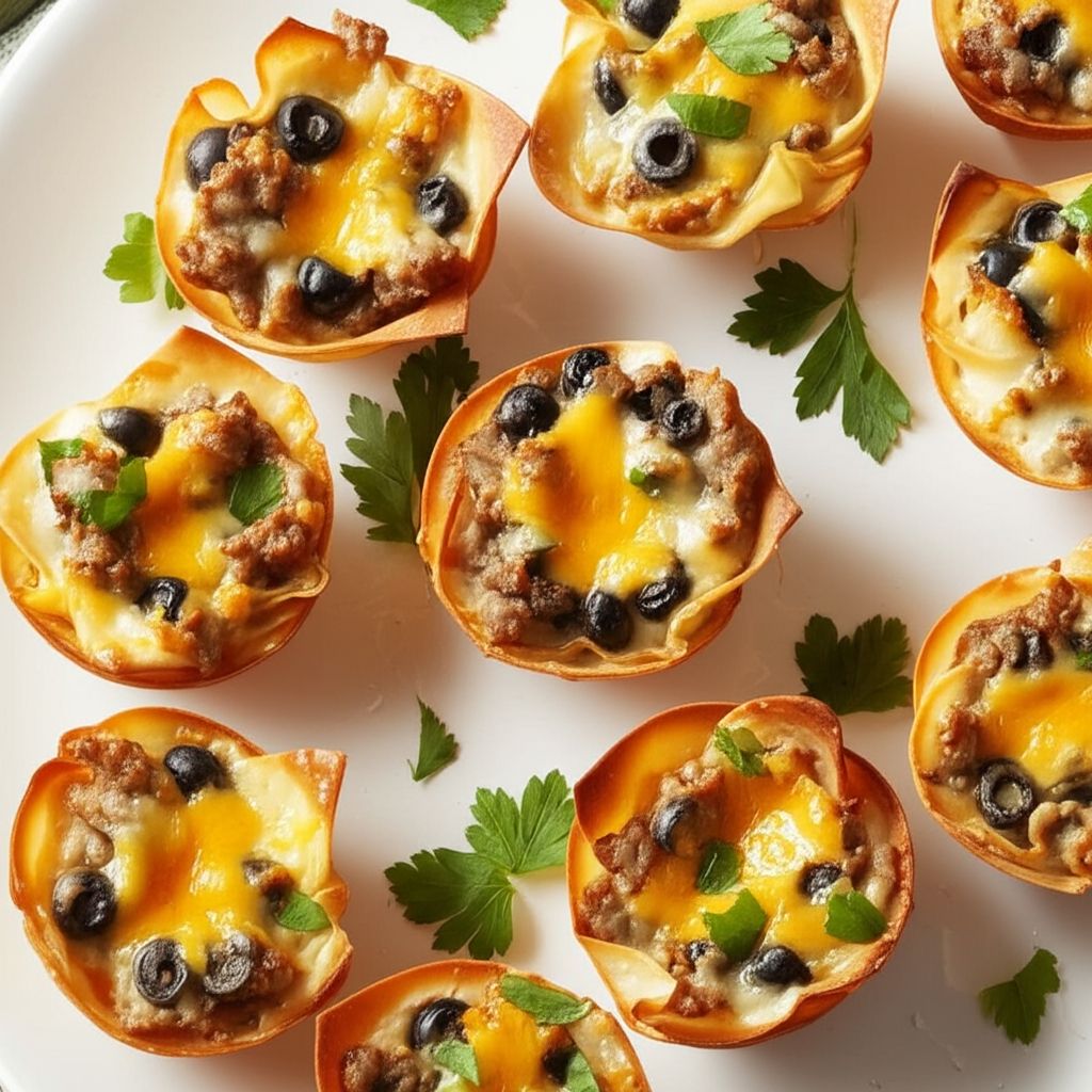Wonton Wrapper Appetizers