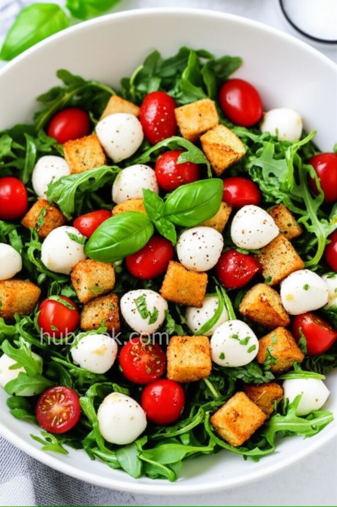 Arugula Caprese Salad