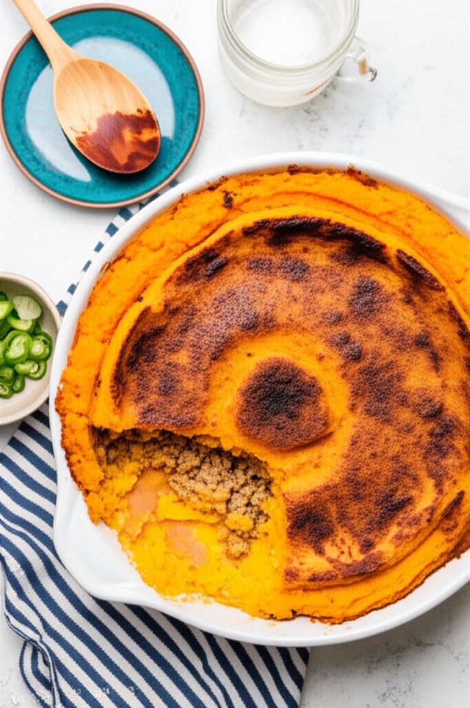 Autumn Sweet Potato Shepherd's Pie
