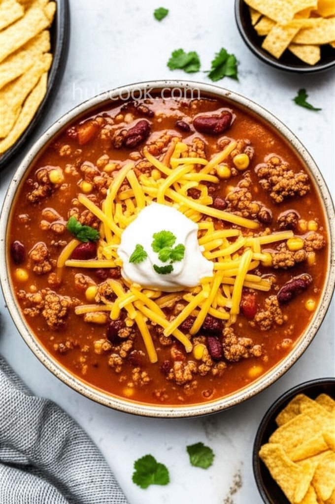 Busy Day Slow Cooker Taco Soup