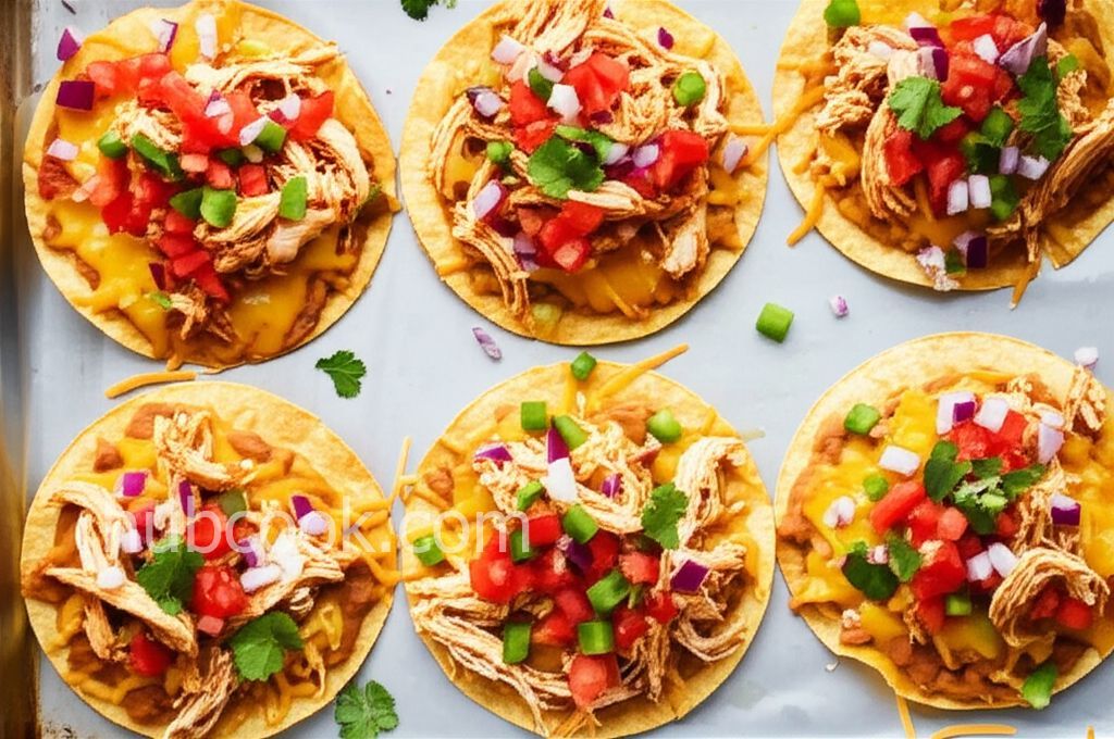 Chicken Tostadas