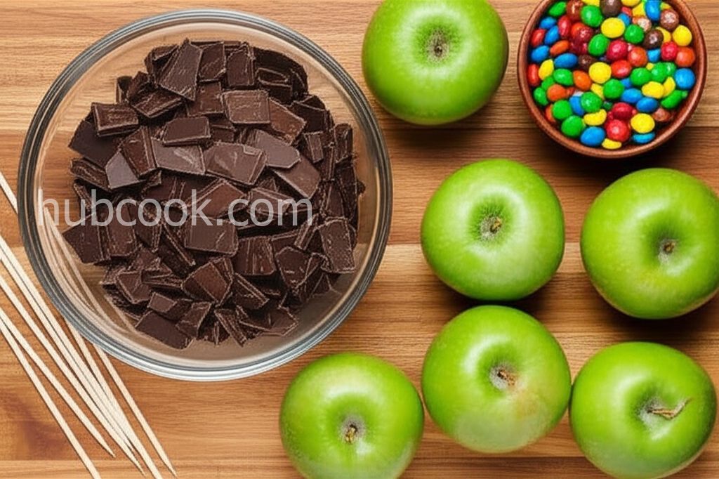 Chocolate Dipped Apples