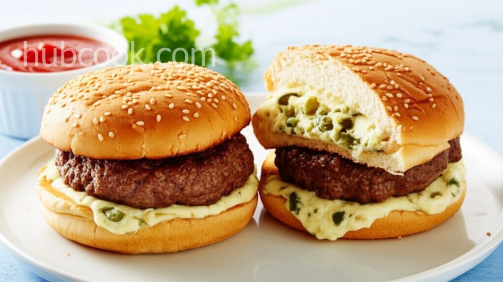 Cream Cheese-Jalapeño Hamburgers
