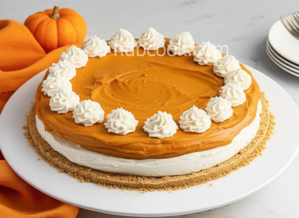 Double Layer Pumpkin Pie