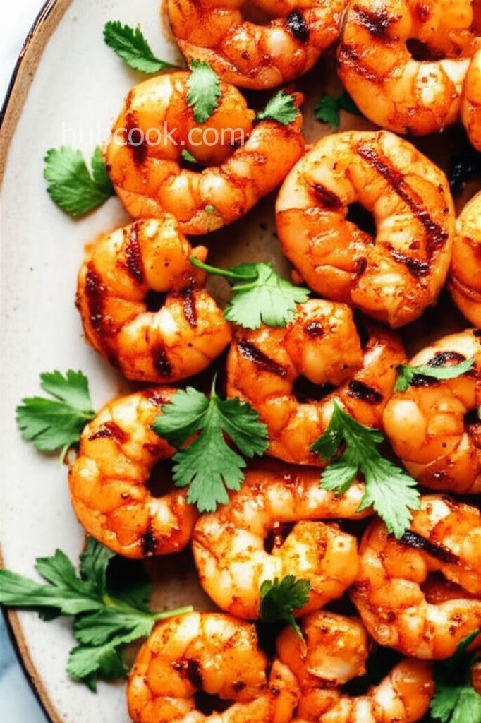 Easy Grilled Spicy Shrimp