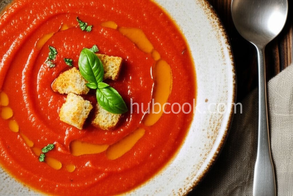Easy Tomato and Eggplant Soup