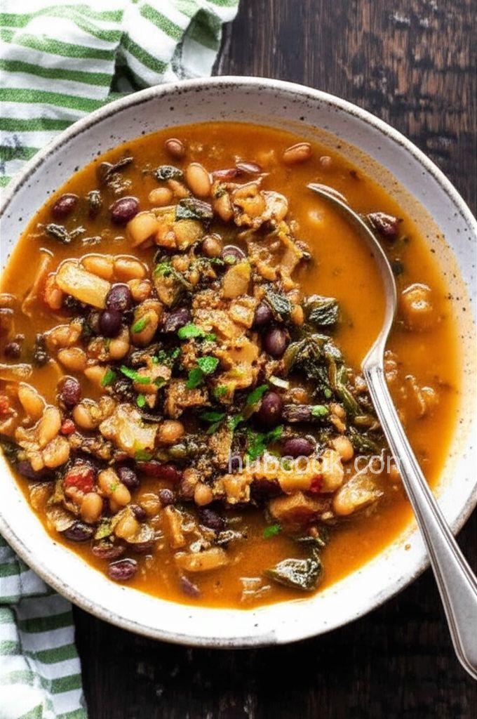 Fennel and Black Bean Soup