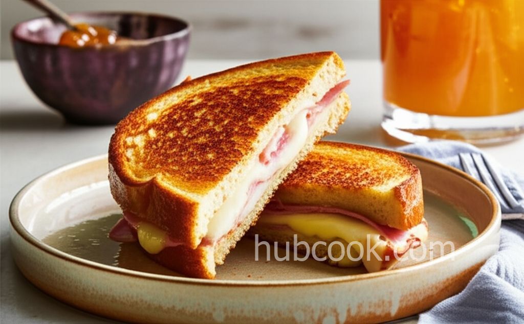 Grilled Ham and Cheese With a Twist