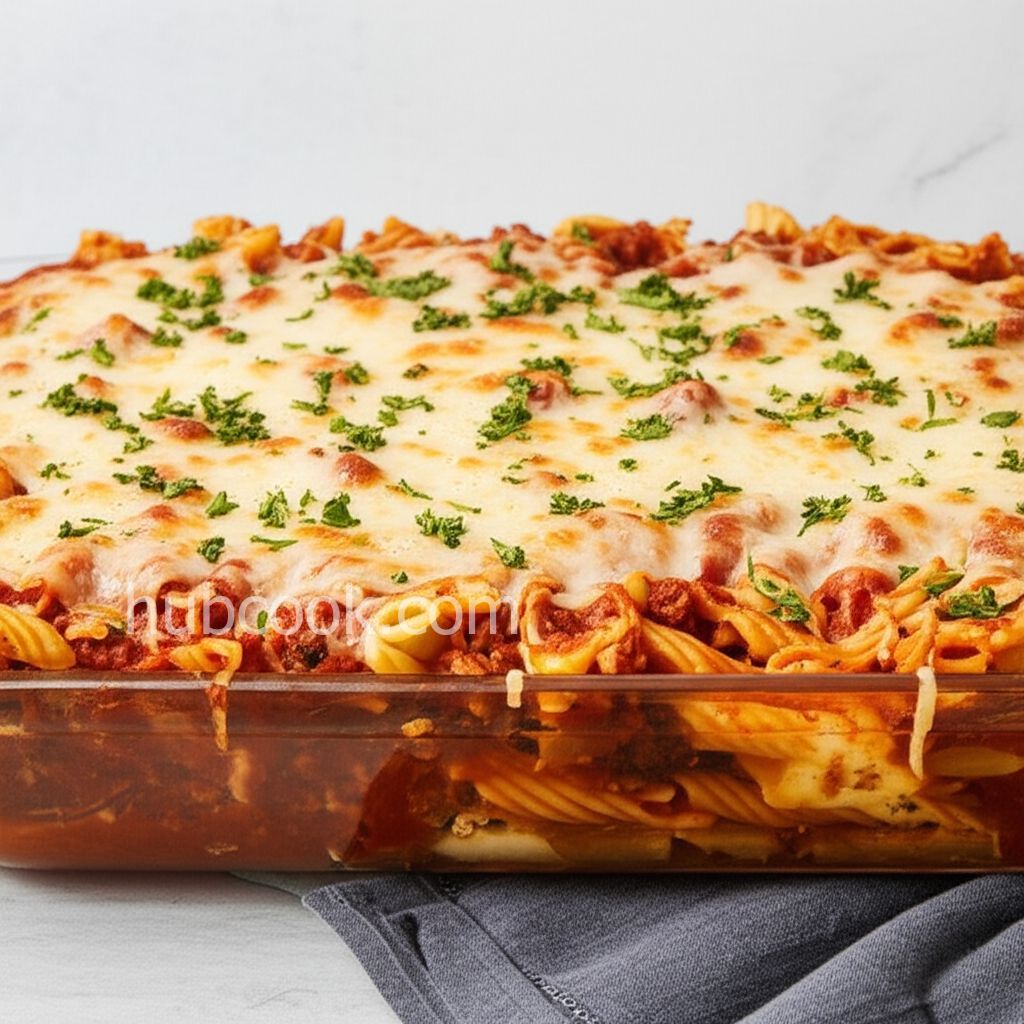 Healthier Baked Ziti