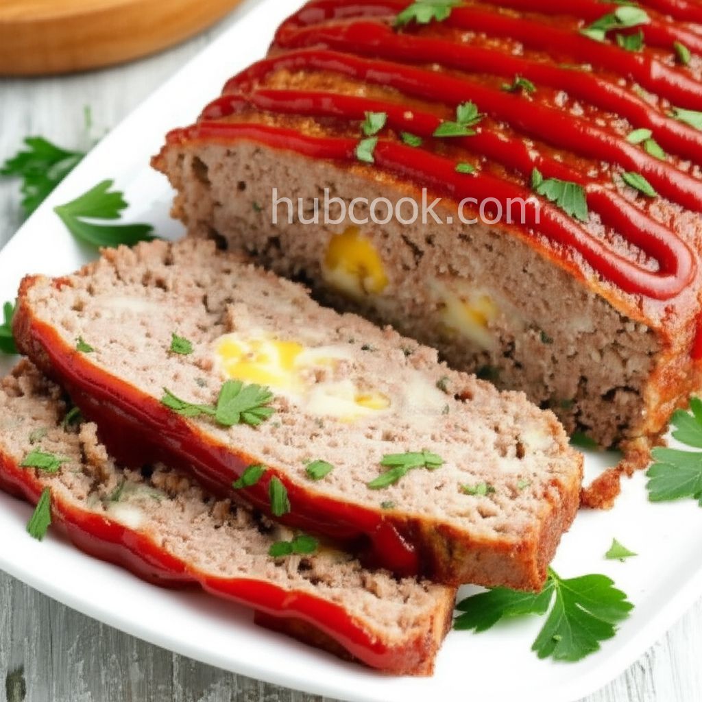 Incredibly Cheesy Turkey Meatloaf