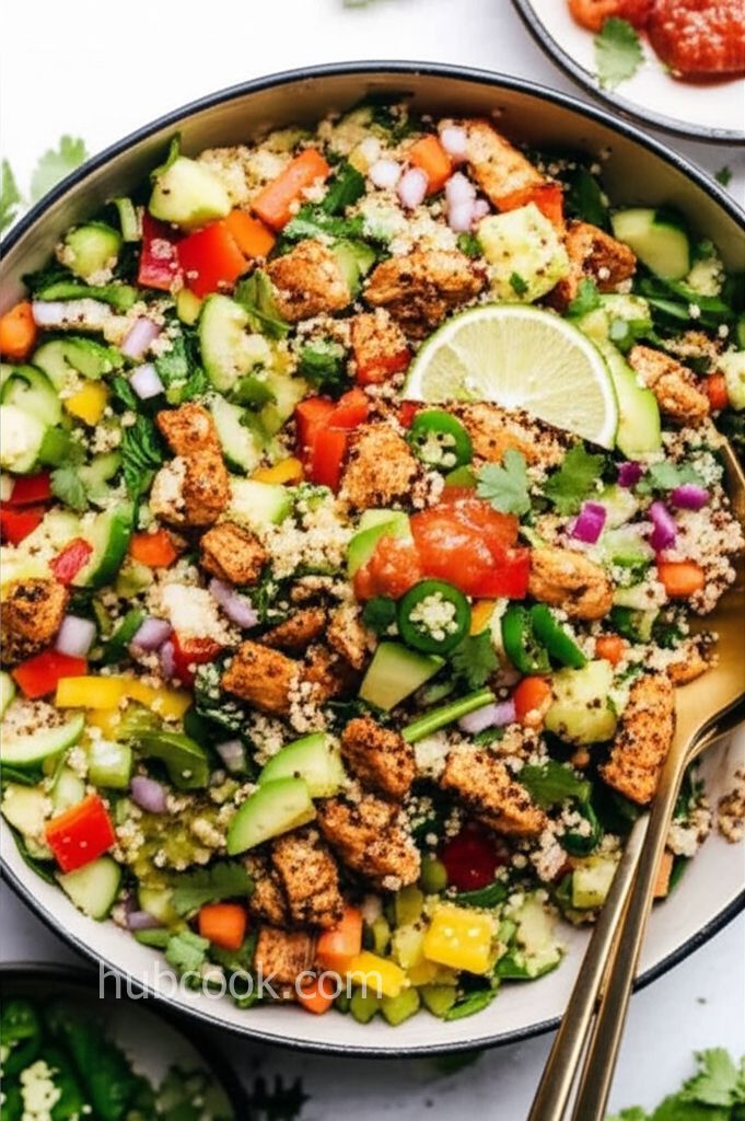Mexican Chicken Quinoa Salad