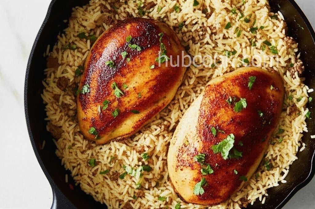 One-Pot Lebanese Chicken and Rice
