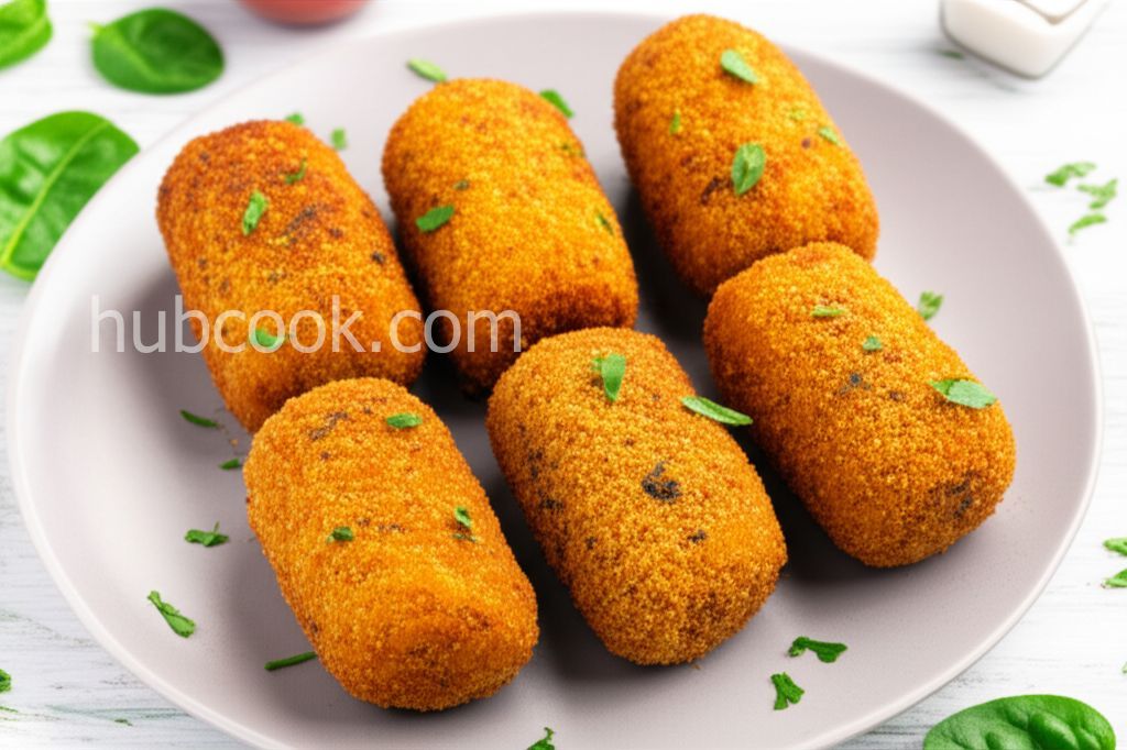 Potato and Spinach Croquettes
