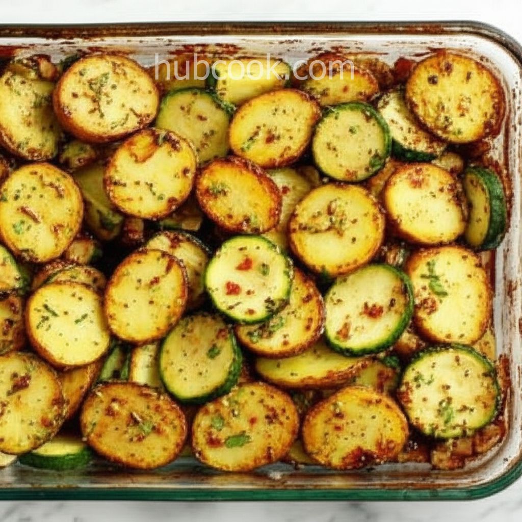 Ranch Baked Potatoes and Vegetables