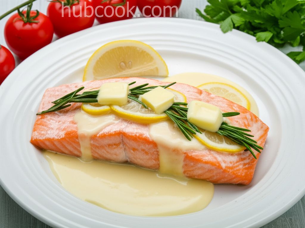 Salmon in Creamy Silk Sauce