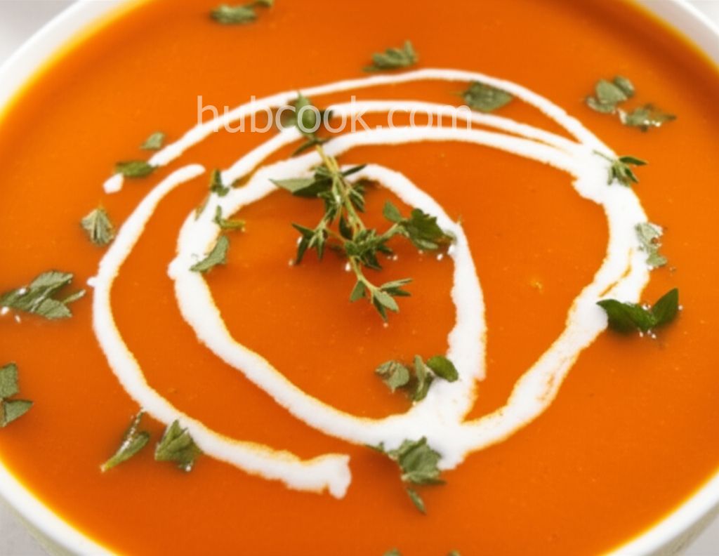 Spicy Red Bell Pepper Soup