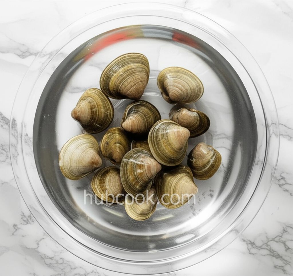 Steamed Clams in Butter and Sake