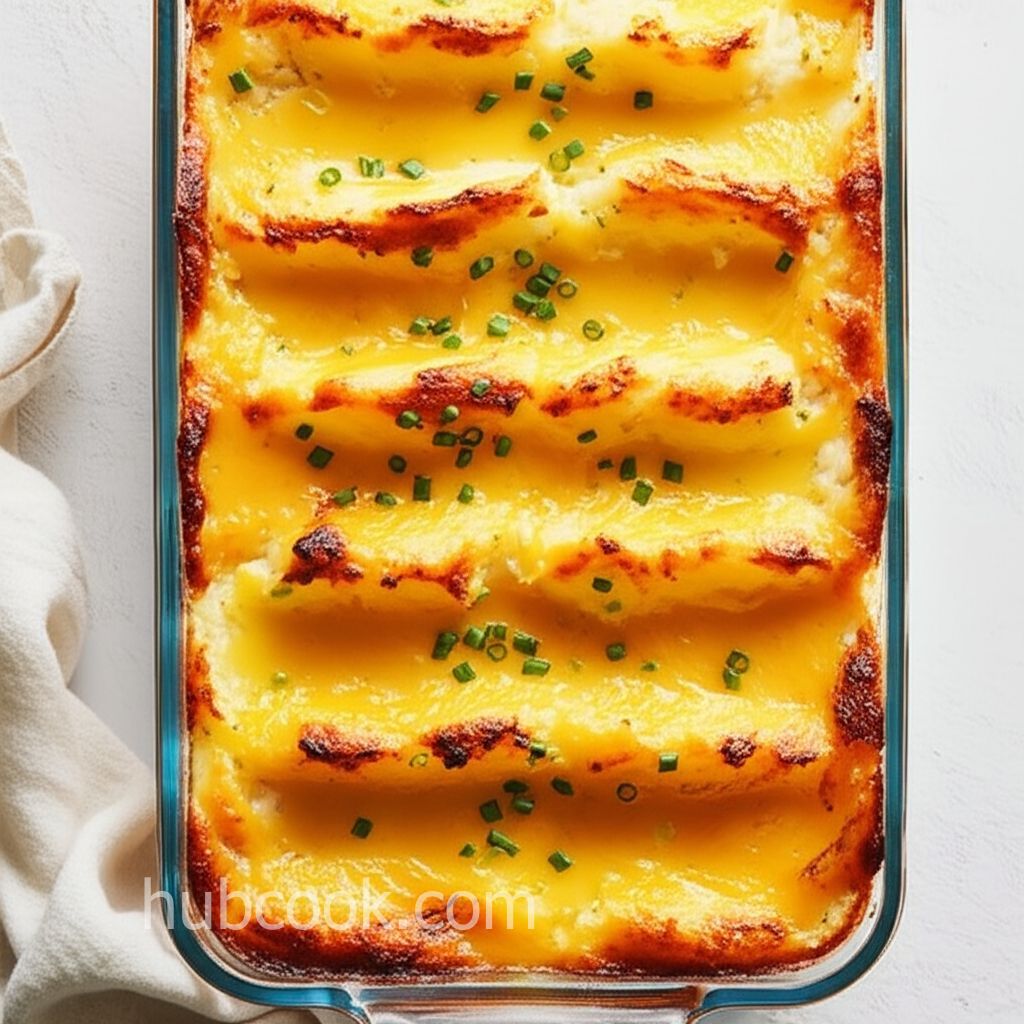 Twice-Baked Cheesy Potato Casserole