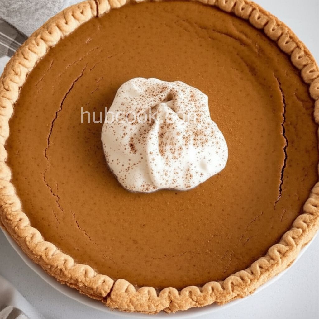 Vanilla Walnut Pumpkin Pie