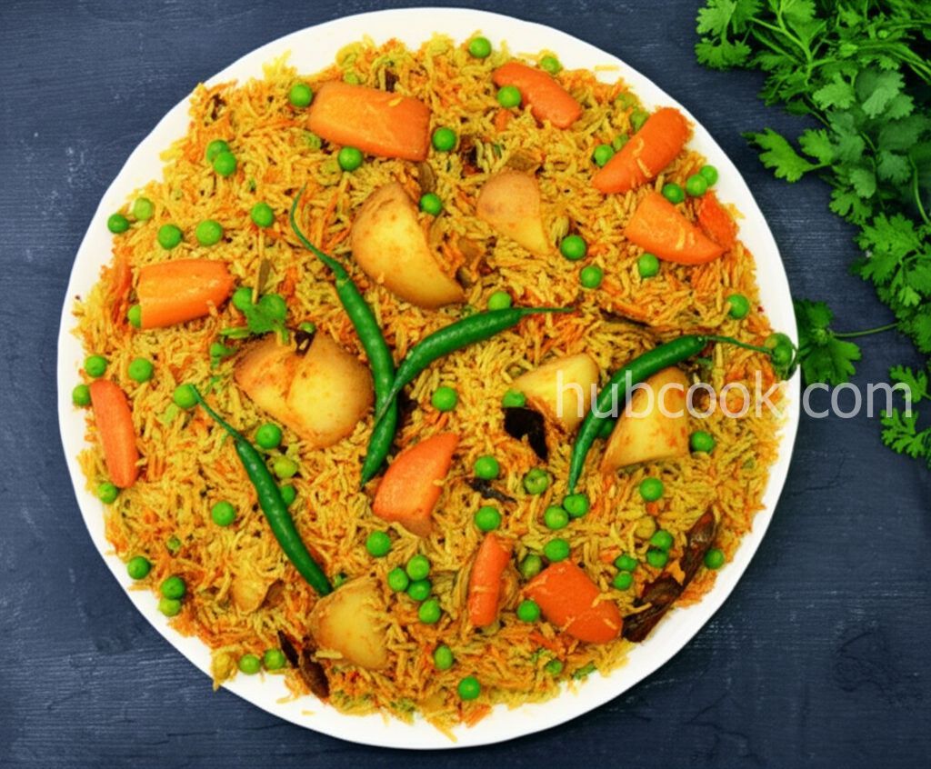 Vegetable Biryani (Tehri)