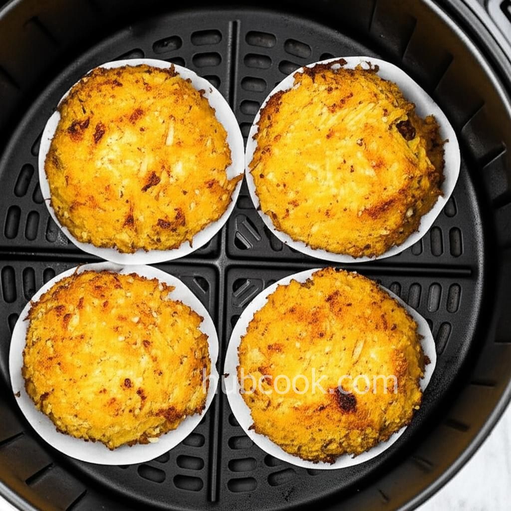 Air Fryer Cajun Crab Cakes