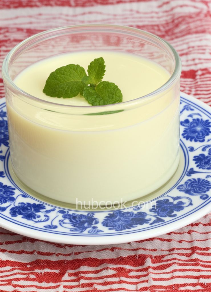 Arabian Rose Water Pudding (Muhalbiyah)