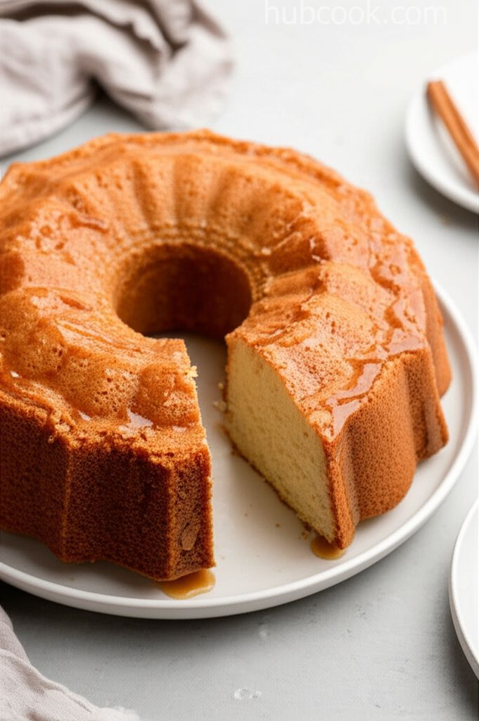 Brandy Almond Cake