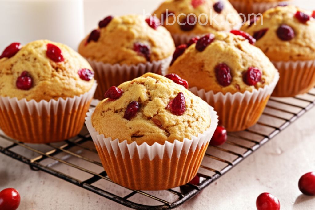 Carrot and Cranberry Muffins