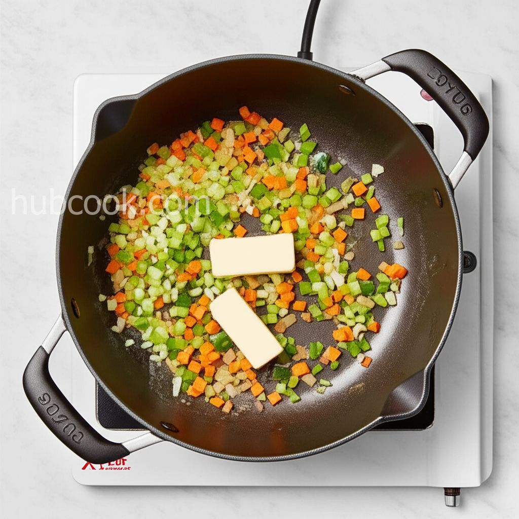 Cheesy Veggie Soup