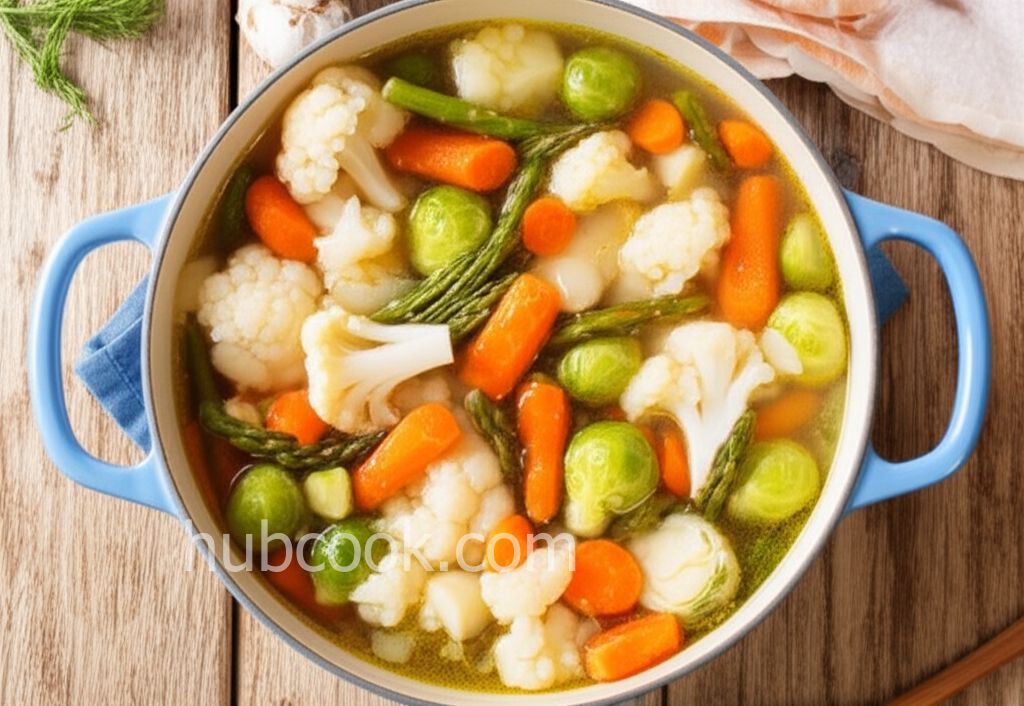 Chicken and Vegetables Soup