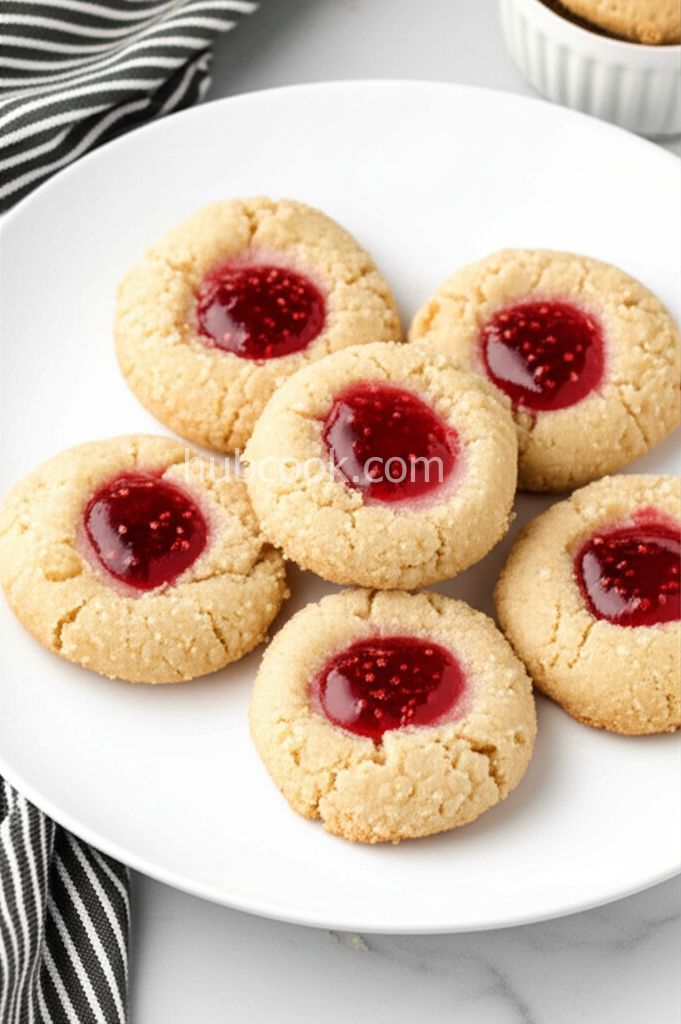 Coconut Raspberry Cookies